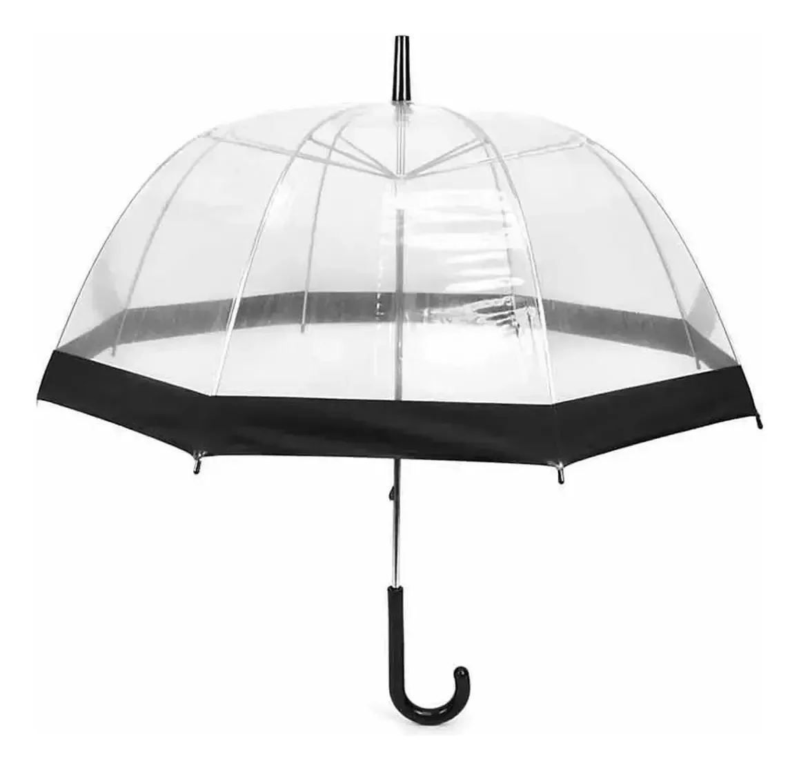 Guarda-chuva transparente