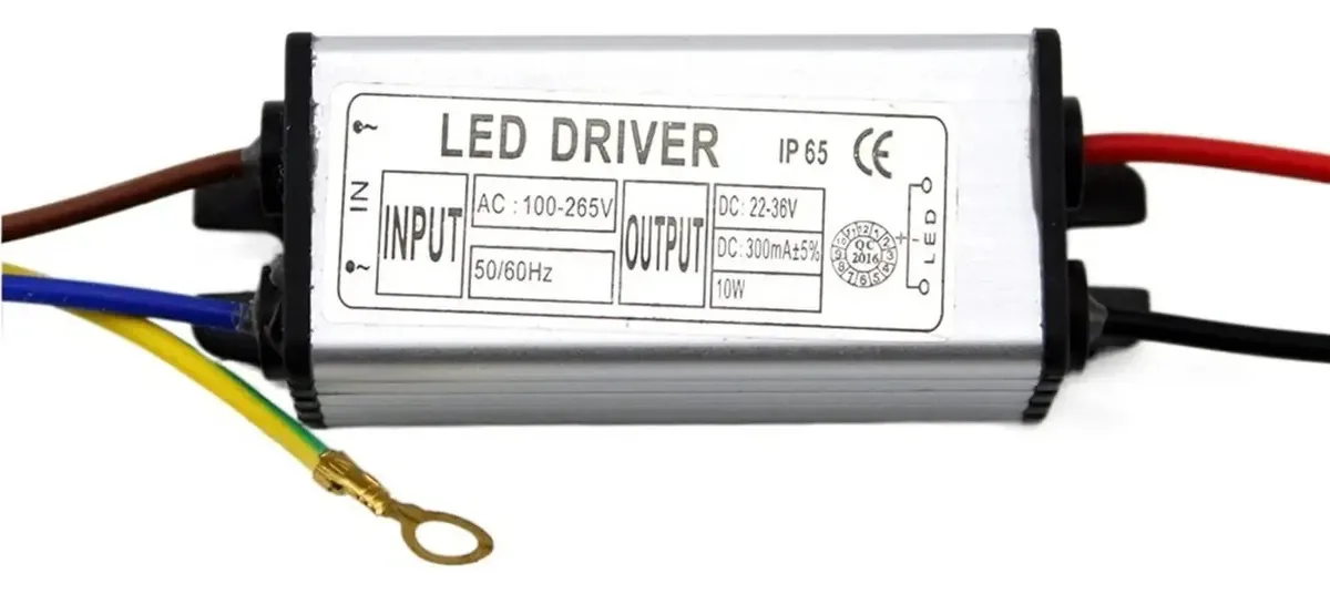 Controlador LED Tistm 50w 30w 20w 10w Transformadores de iluminação 1500ma 900ma 600ma 300ma 85-265v DC20-38v Transformadores de adaptador de fonte de alimentação (tamanho: 600ma)