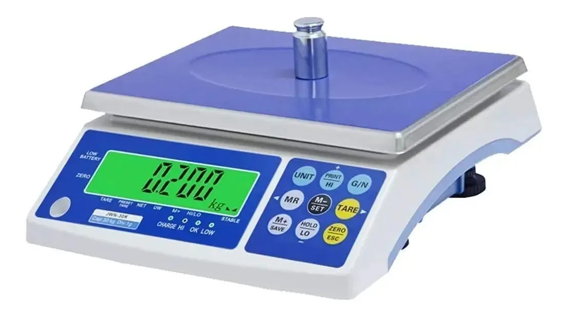 Balança de cozinha industrial eletrônica Furlou Kitchen Scale, 0,1 g/30 kg, balanças de plataforma de alta precisão para joias alimentícias, balanças de café (tamanho: 7,5 kg/0,2 g)