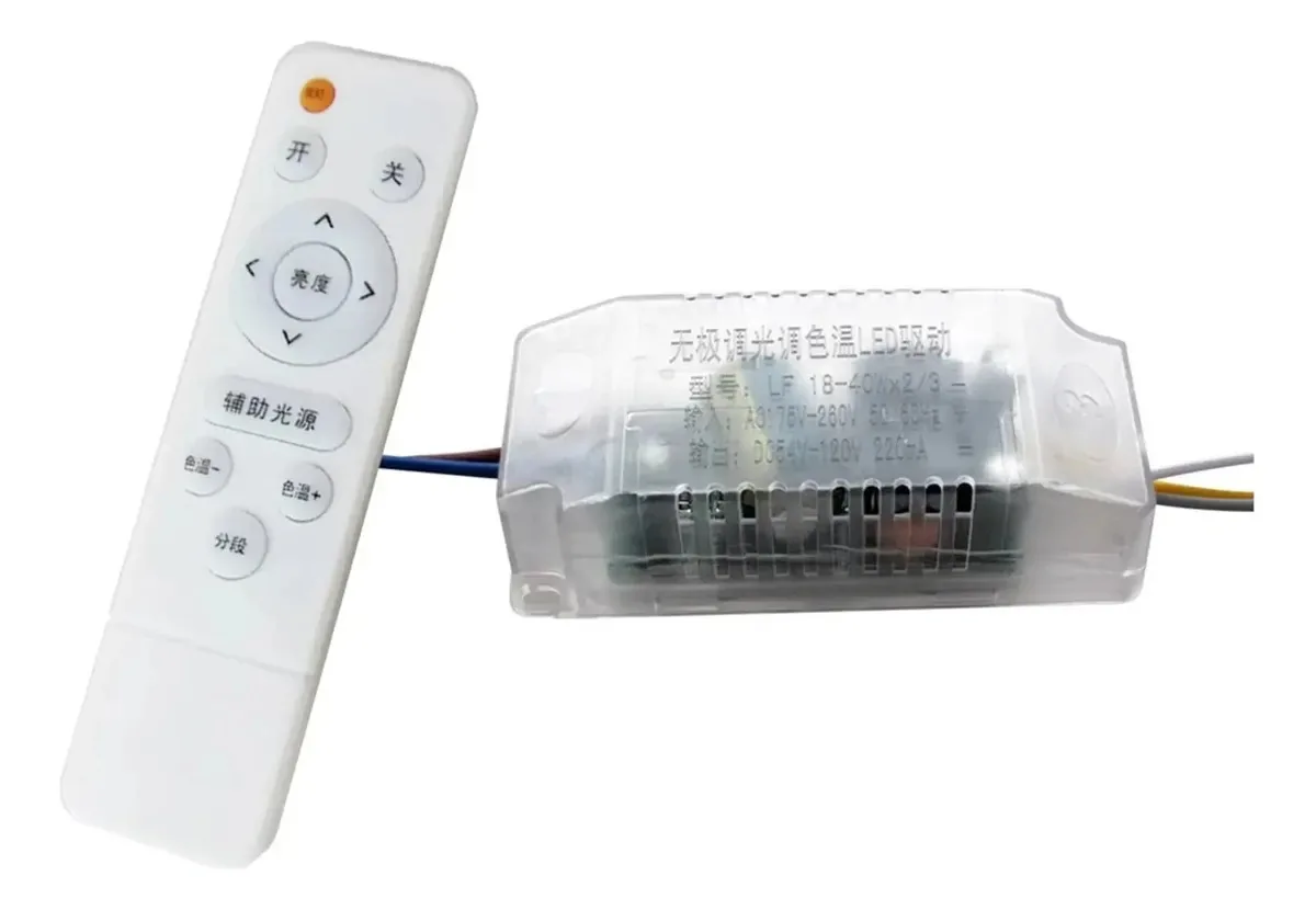 Controlador LED de corrente constante Kdnhvrqy Fontes de alimentação LED AC220v 12w 24w 40w 60w 100w 120w 230ma com controle remoto infravermelho (cor: 35 50x4)
