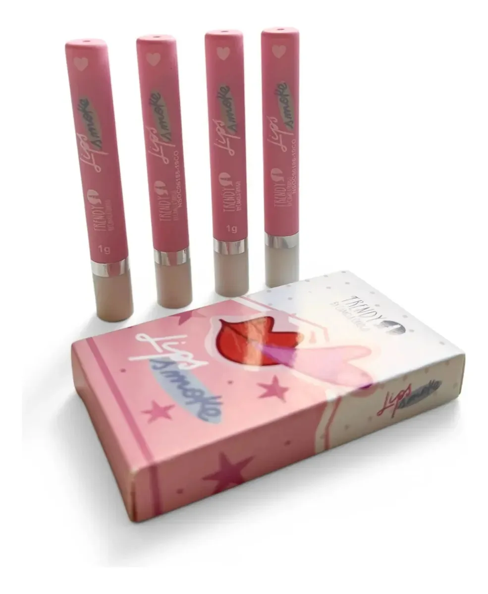 Kit de lábios X4 Lips Smoke Trendy A