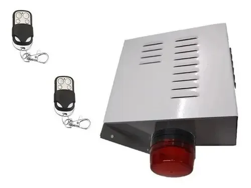 Alarme comunitário com 2 controles remotos