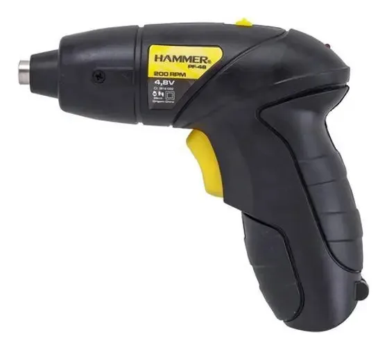 Parafusadeira Compacta - Hammer - Preto