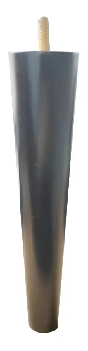 Pé Madeira Retrô Para Móveis E Decoração Palito 21 Cm Tabaco
