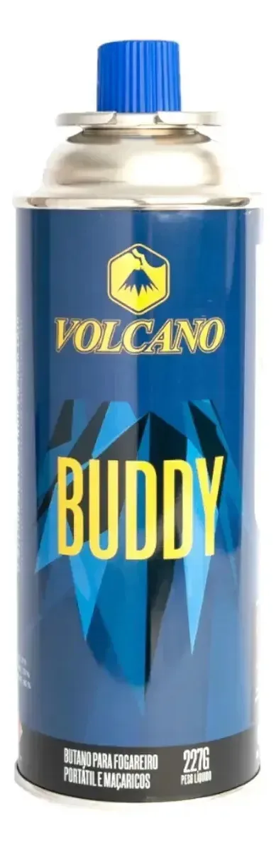 Cartucho Gás Butano Refil Volcano Pra Maçarico Camping Isqueiro 227g