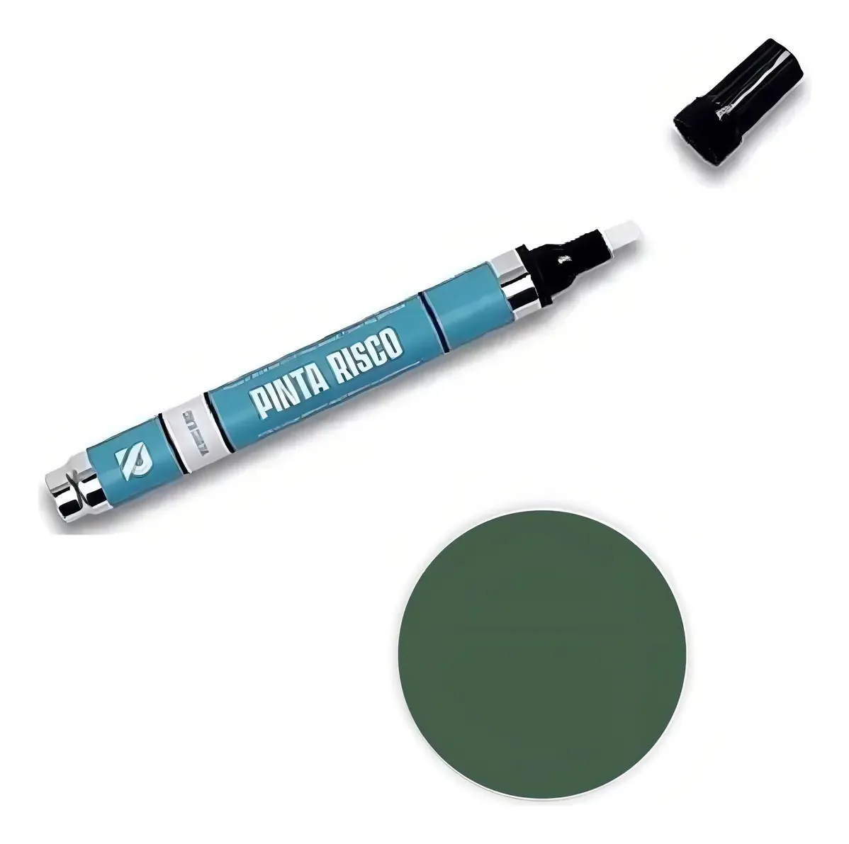 Caneta Para Retoque Em Mdf E Madeira - Verde Floresta
