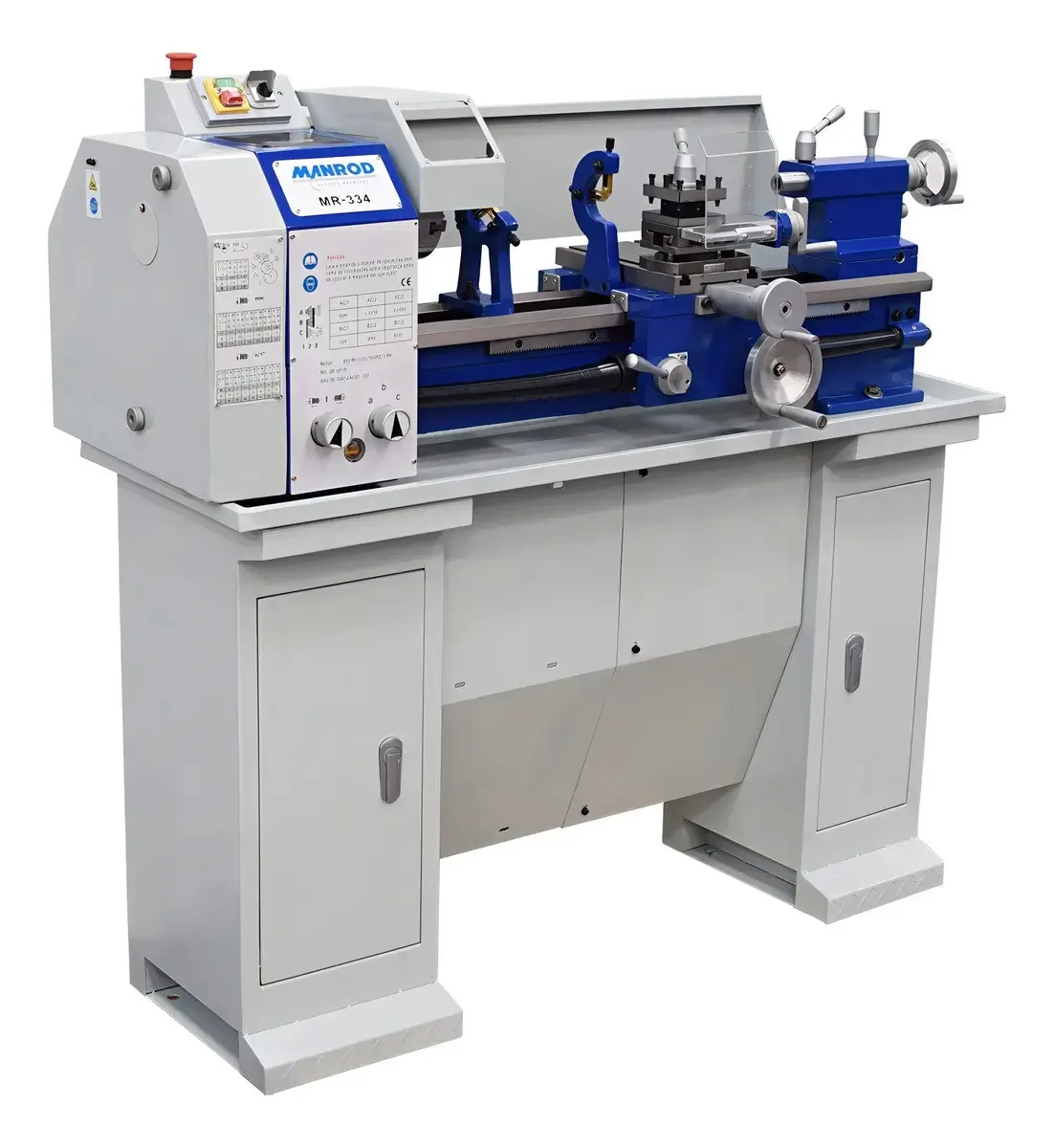 Torno Mecânico De Bancada Profissional 1,1hp Mr-334