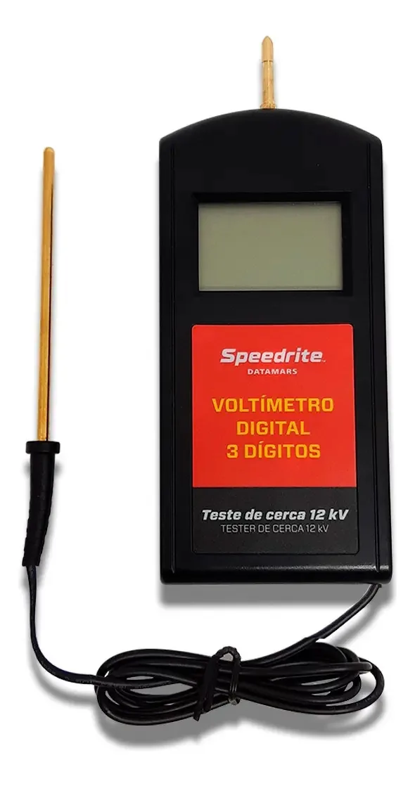 Voltímetro Digital Speedrite Para Cerca Elétrica Rural