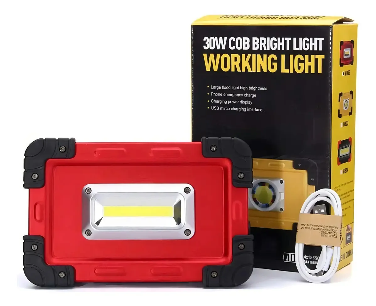 Holofote De Mão Para Pesca Camping Caça Luz Forte E Durável