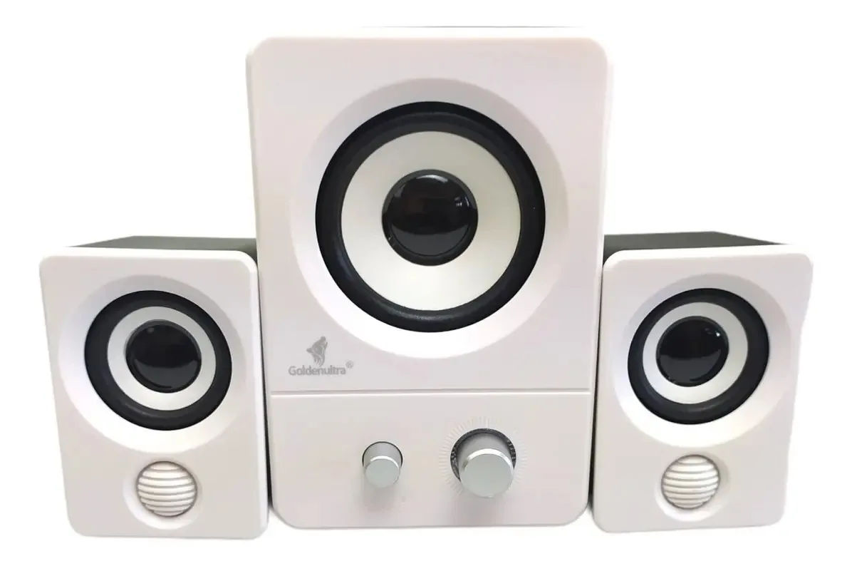 Caixa Som Subwoofer 2.1 Usb P2 Pc Notebook Tvs Celulares