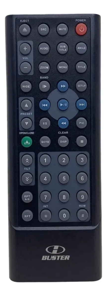 Controle Remoto Para Dvd H Buster 9540 9510 9680