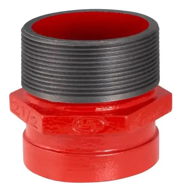 Adaptadores Ranhurado 76mm Rosca 2.1/2 Polegadas