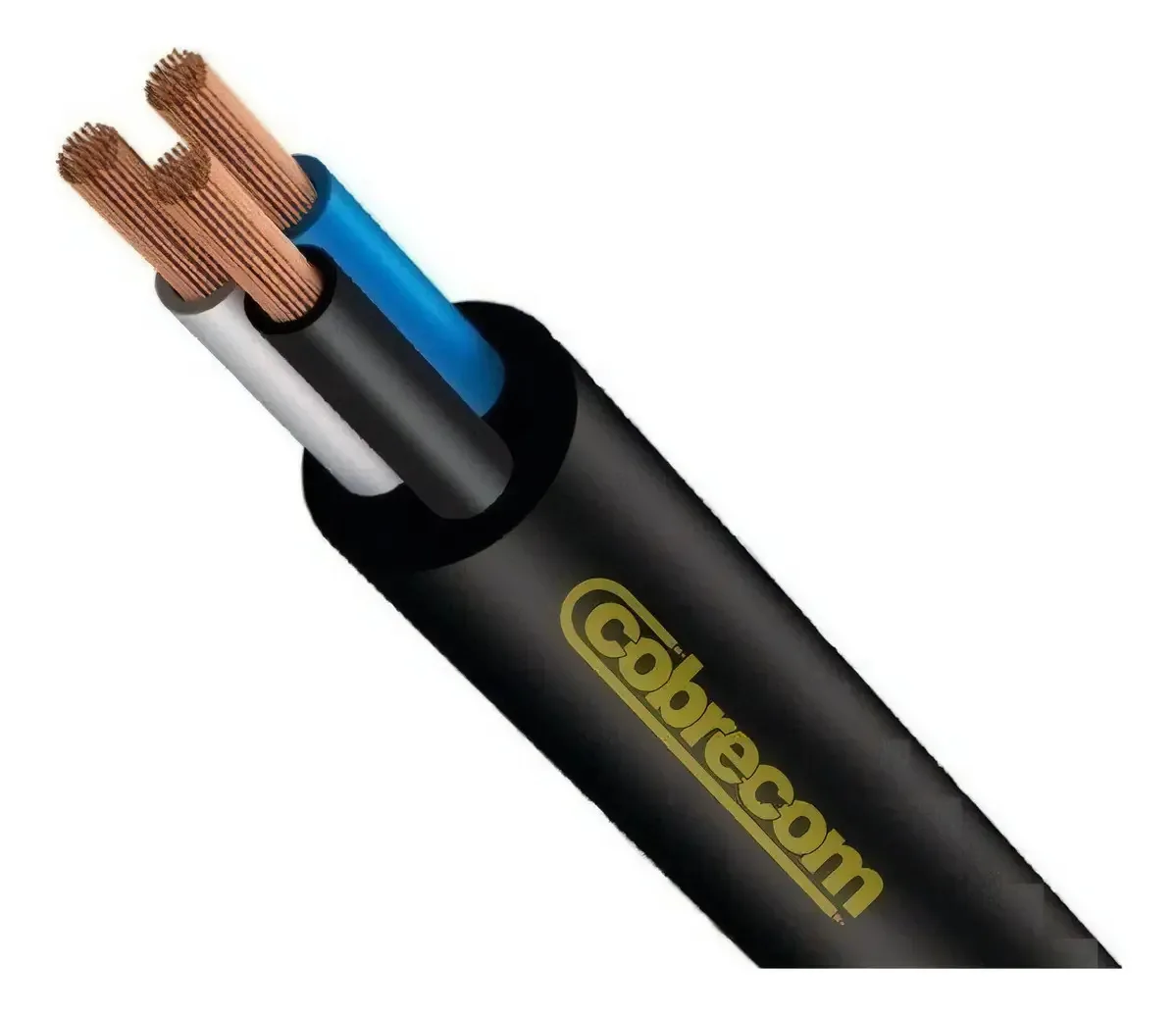 Cabo PP N&D 3 X 6mm 20m Preto Cobre Alta Resistência Eletricidade