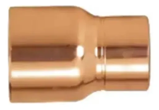 Bucha Redução Cobre 22x15mm para Solda Eluma 5 Unidades Encanamento