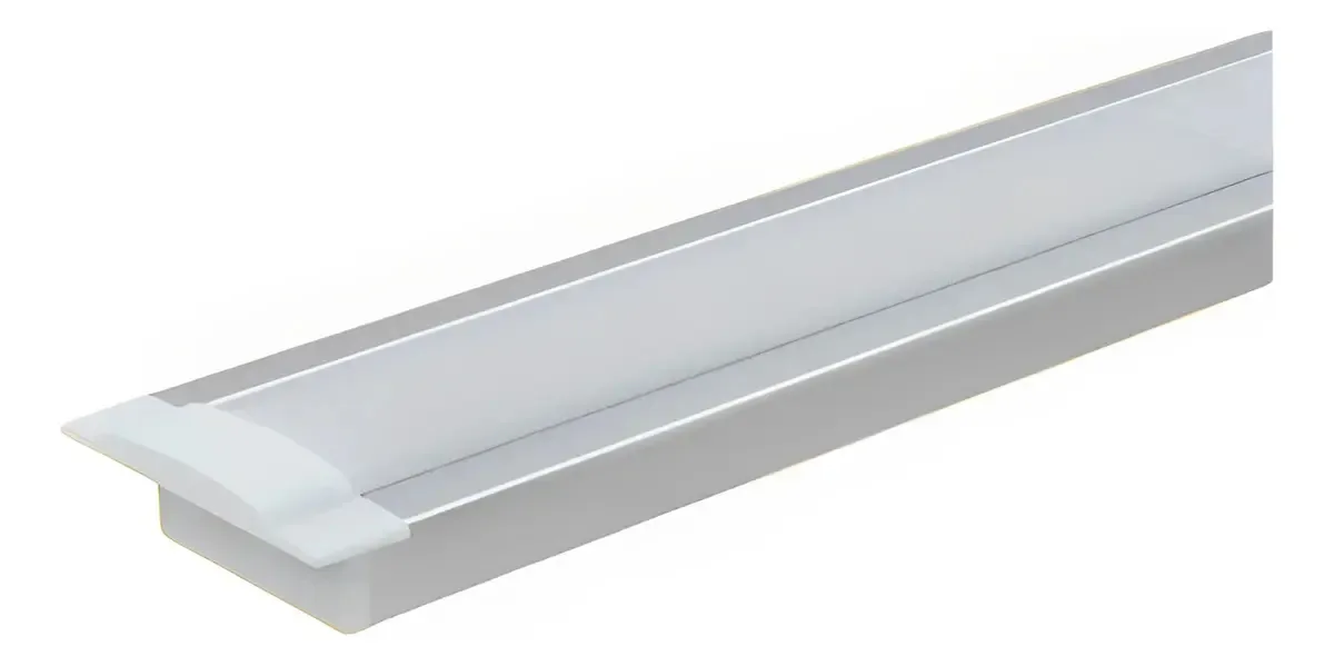 Perfil Slim De Alumínio 25mm Embutir Madeira Gesso Barra 2m Luz Drywall/gesso Tensão De Operação