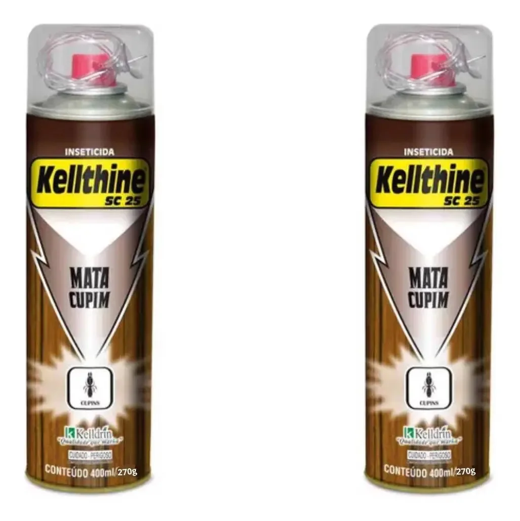 Kit 2 Unid. - Kellthine Sc25 Aer Mata Cupim 400ml (agricola)