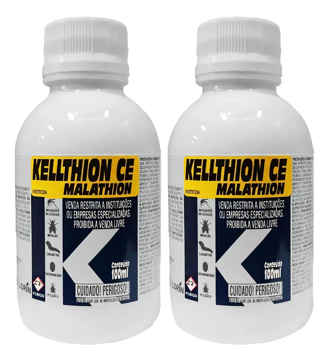 2 Uni Kelldrin Malathion Kellthion 100 Ml
