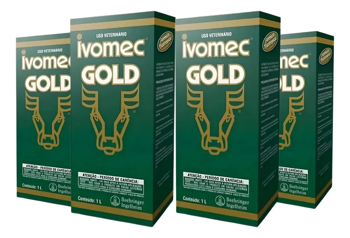 Ivomec Gold 1 L Líquido Antiparasitário para Bovinos Merial