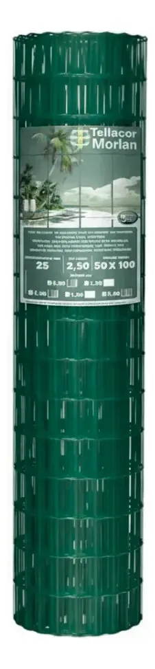 Morlan Telaclor 100x50mm X 2,50mm X 1,80m X 25m Verde