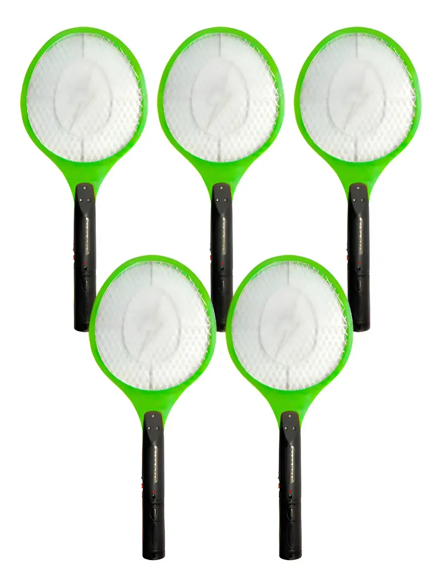 Kit de 6 Raquetes Elétricas Recarregáveis para Mosquitos