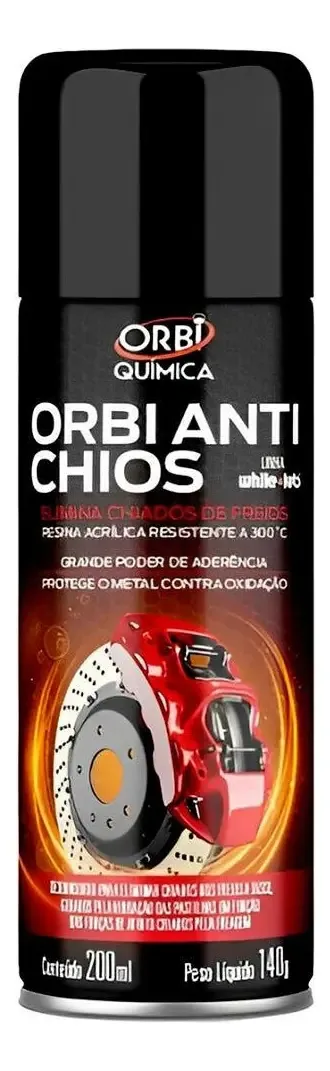 Spray Anti Chios Orbi Para Freios com Resina 200ml