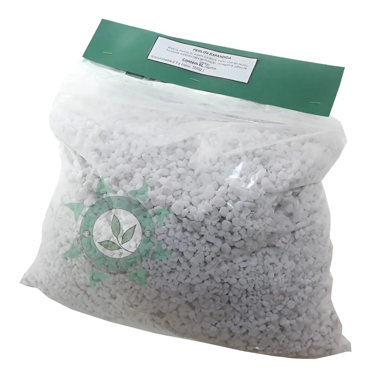 Perlita Expandida 500g Substrato Vulcânico para Plantas e Flores 6L