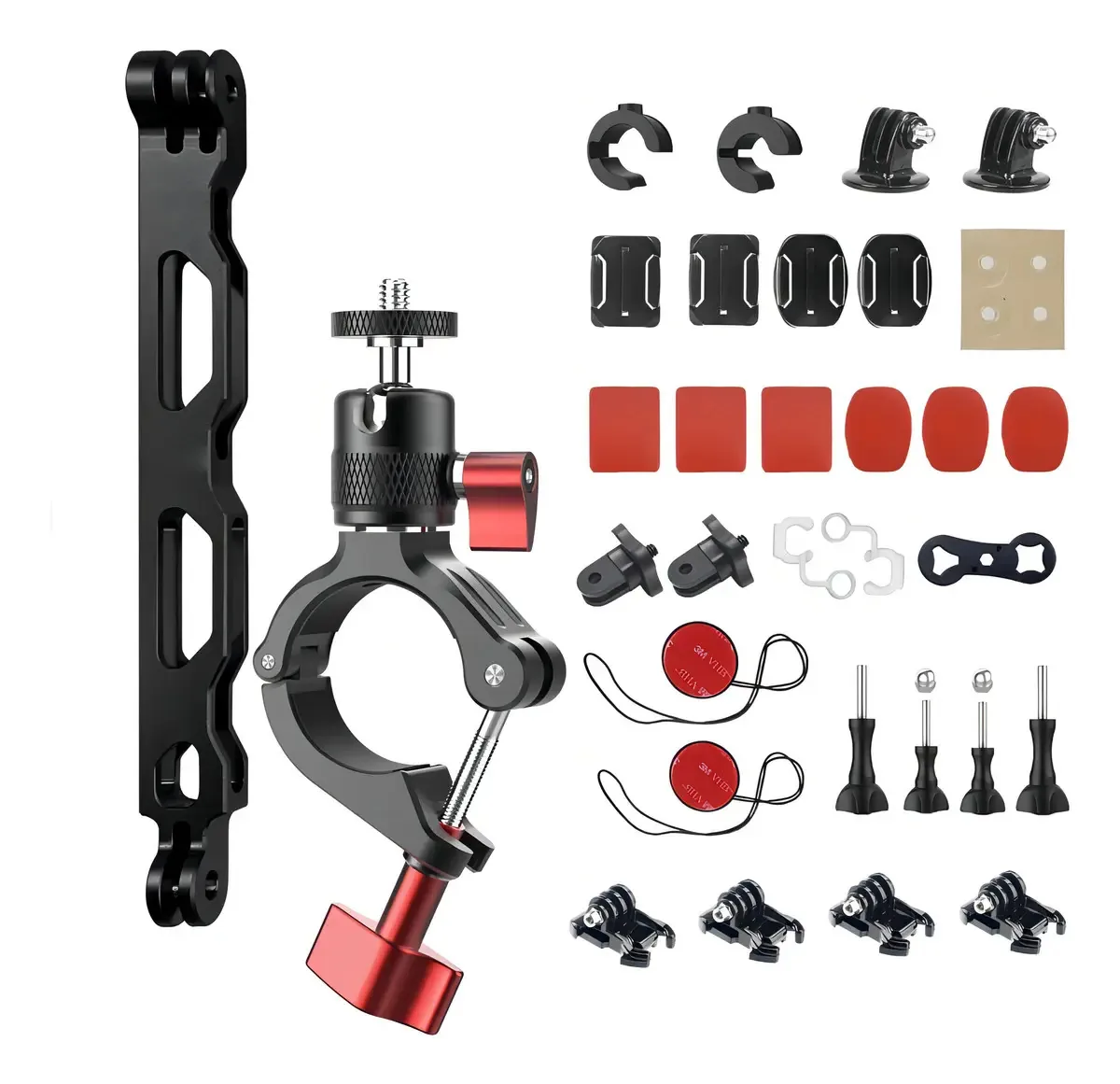 Kit De Suportes Capacete E Moto Para Gopro E Similares