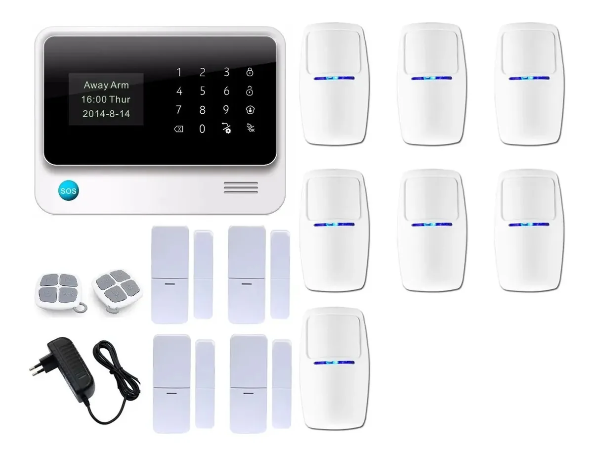 Aplicação celular de sensores Gsm Wifi Home Business 11