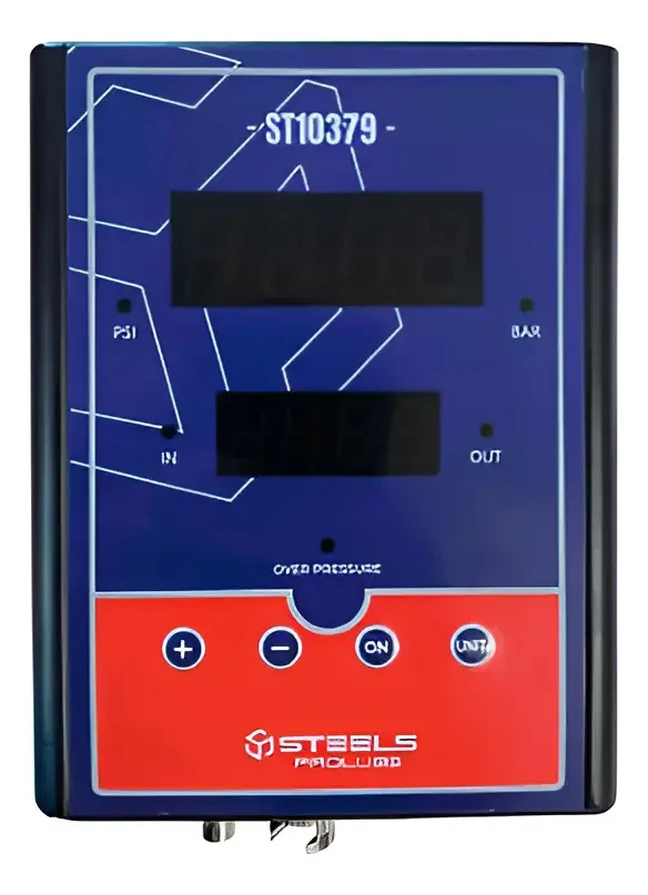 Calibrador De Parede Eletrônico 220 Psi Bivolt Steels Cor Azul
