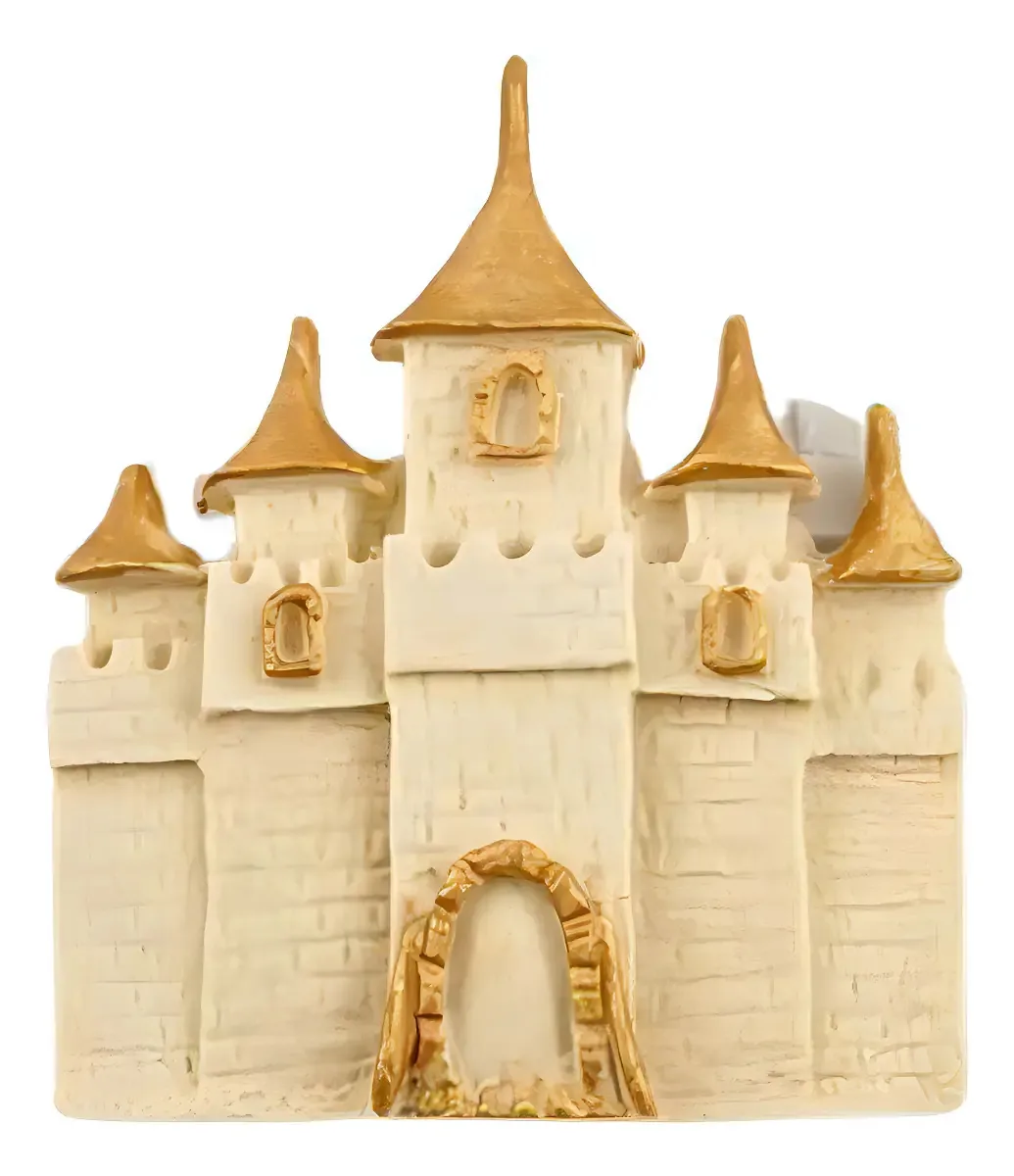 Molde De Silicone Castelo Para Decorar