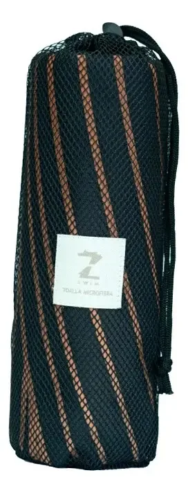 Toalha grande de microfibra preta Zvibes