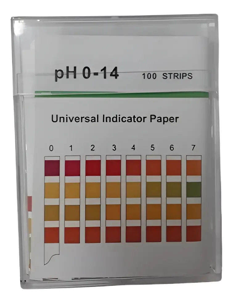 Papel Indicador de pH Ionlab 0-14 c/ 100 Tiras Medidor Aquário e Hidroponia