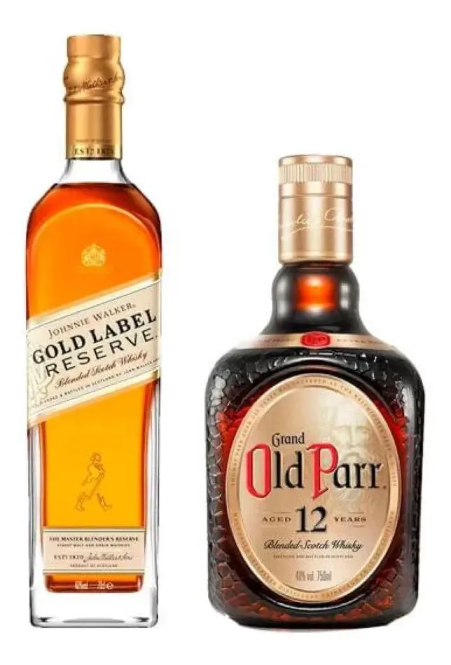 Whisky Frutados - Old Parr + Jw Gold Label - 750ml