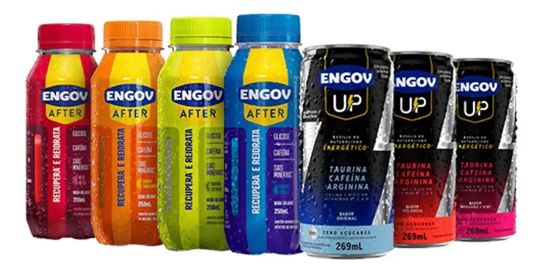 Kit 04 Sabores Enfov After + 03 Sabores Engov Up