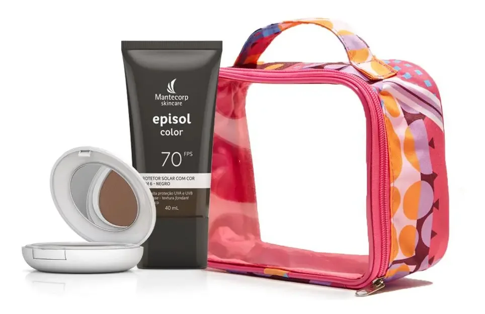 Kit Nécessaire + Proteção Solar Episol Color Tom 6