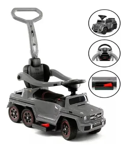 Carrinho de bebê Bugie Buggy Baby Boy Carrier Mercedes Benz Cor: vermelho: chumbo, branco, preto