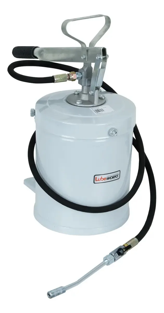 Graxa manual Lubeworks de 8 kg com reservatório