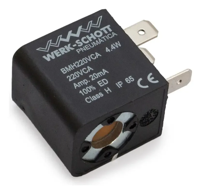 Bobina Mini Para Valvúla Solenoide 220vca Bmh220vca Werk