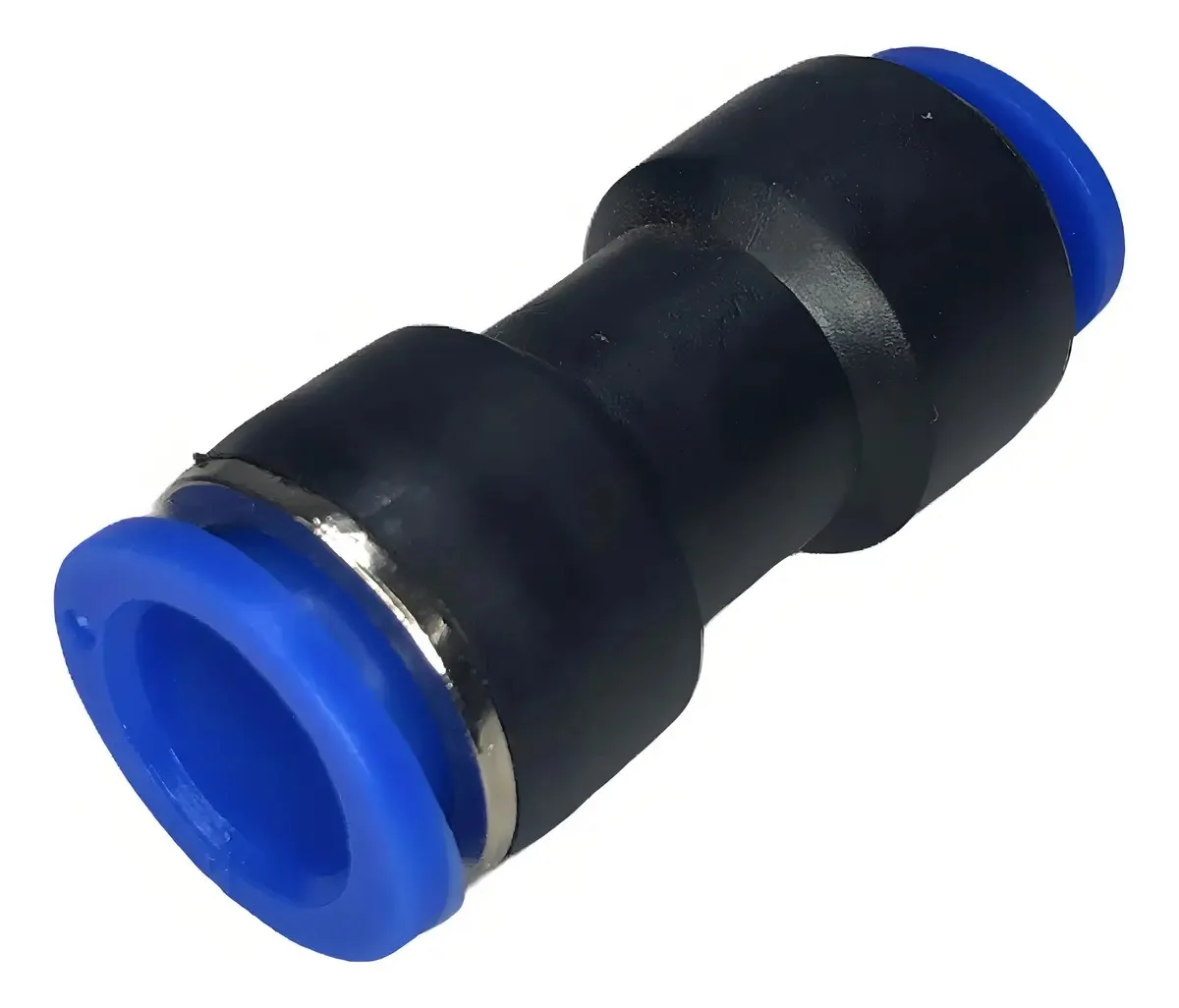Conexão Pneumática União Tipo Emenda Fluir 14mm Plástica