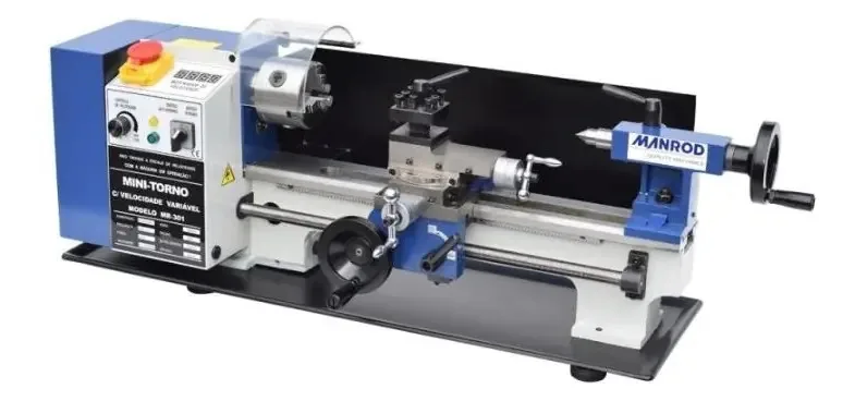 Torno Mecânico De Bancada Mr-301 350mm Manrod