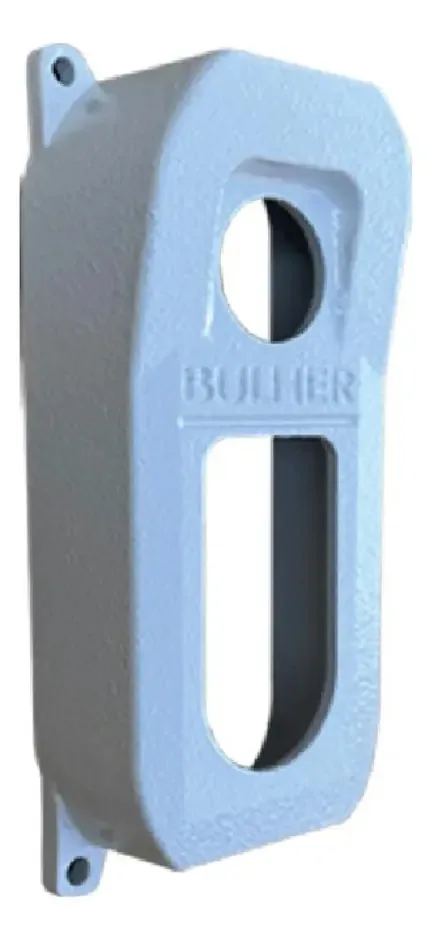 Frente para Vídeo Porteiro Bulher Allo W3, Branco e Azul-Claro