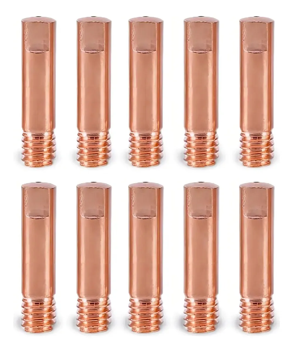 Bico De Contato M6 X 25 (15ak) - Kit Com 10 Unidades - Ômega