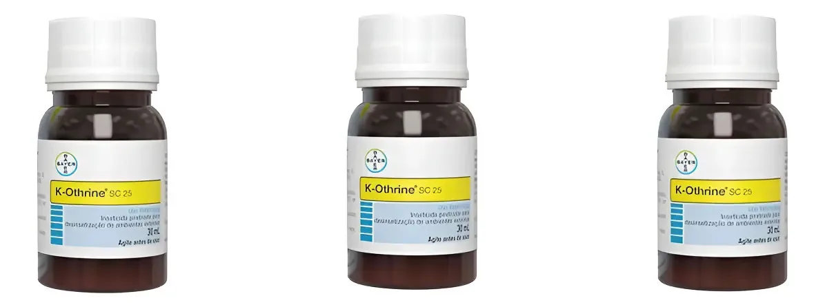 3 Uni Formigas Mosquitos Baratas K-othrine Sc 25 Bayer 30ml