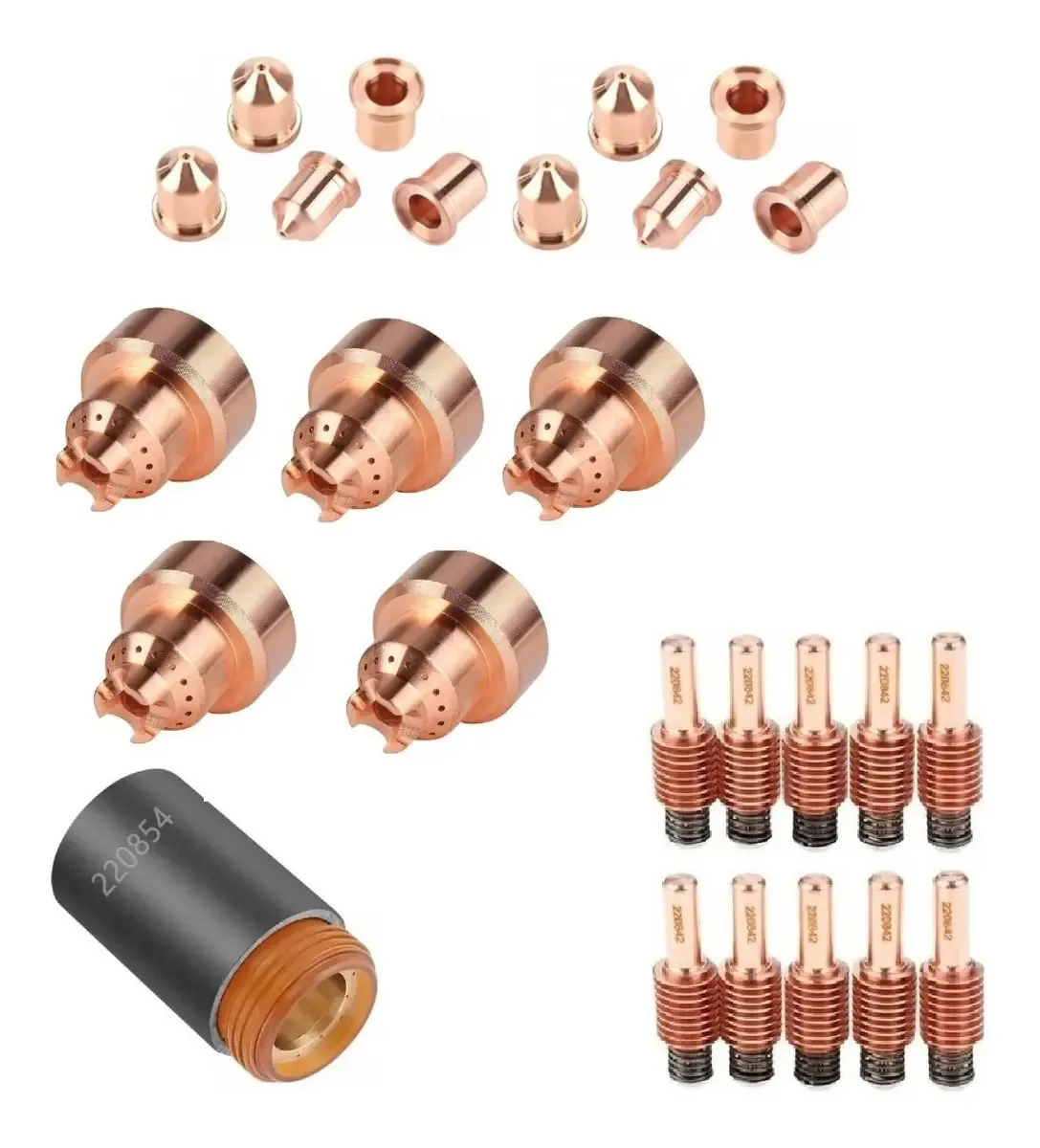 Kit Consumíveis Plasma - 220854 - 220818 - 220819 - 220842