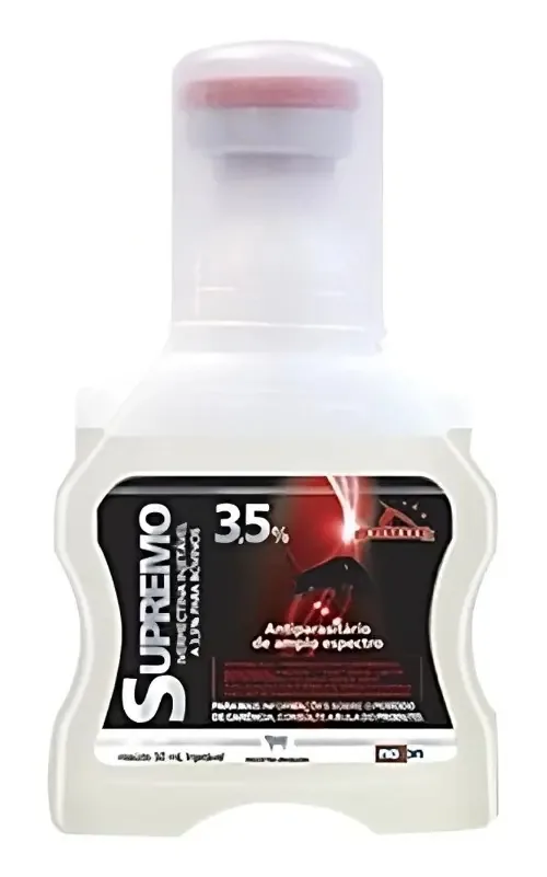 Ivermectina 3,5% Noxon Supremo Injetável 50ml Bovinos Parasitoses