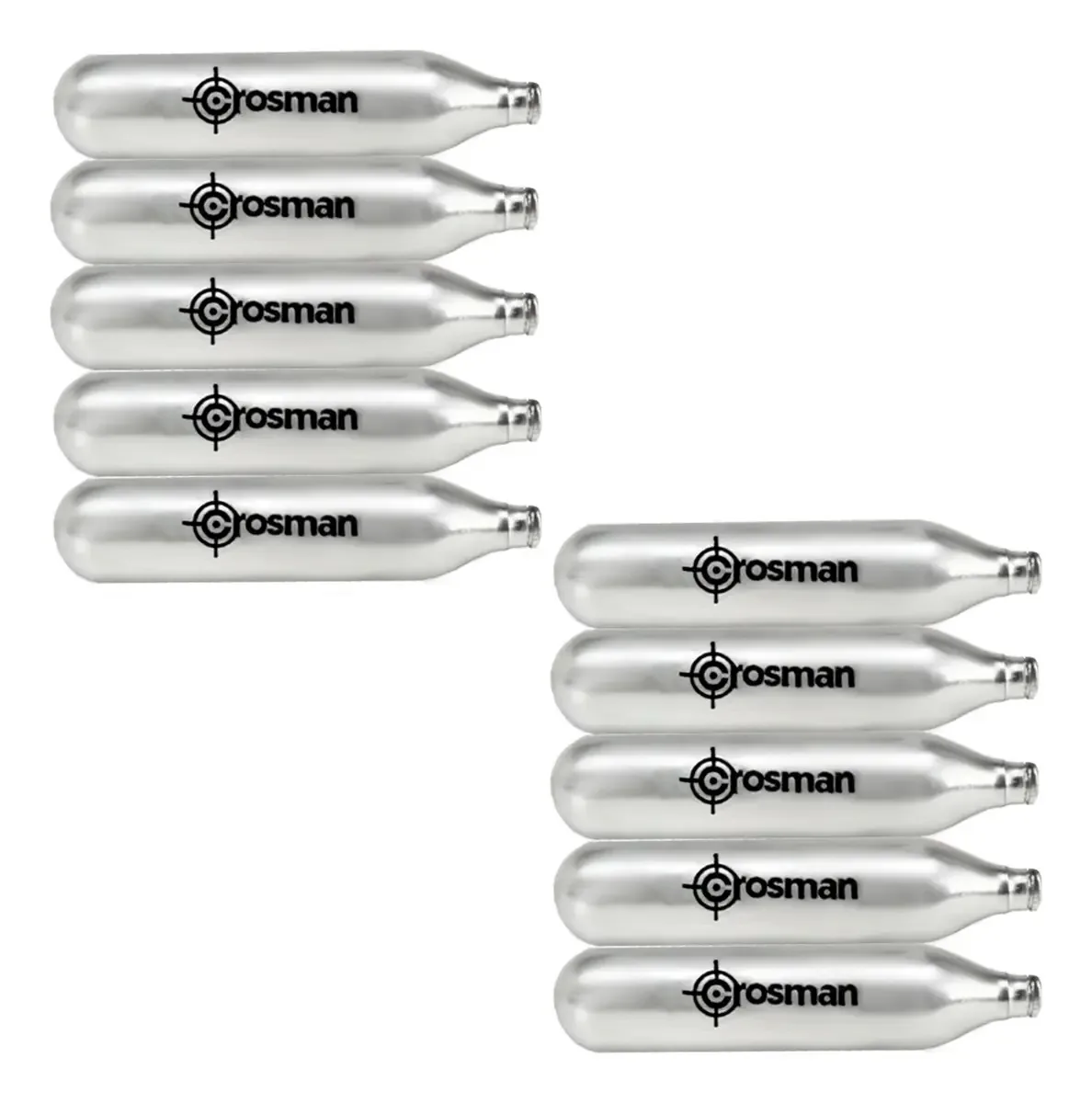 10 tanques de CO2 de 12 g da marca Crosman (2318) para armas de CO2