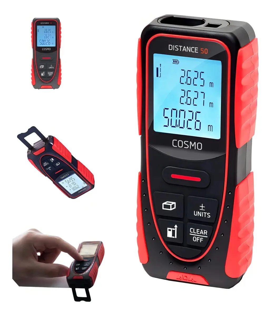 Medidor de Distância Laser ADA Cosmo 50 Compacto Precisão ±1,5mm