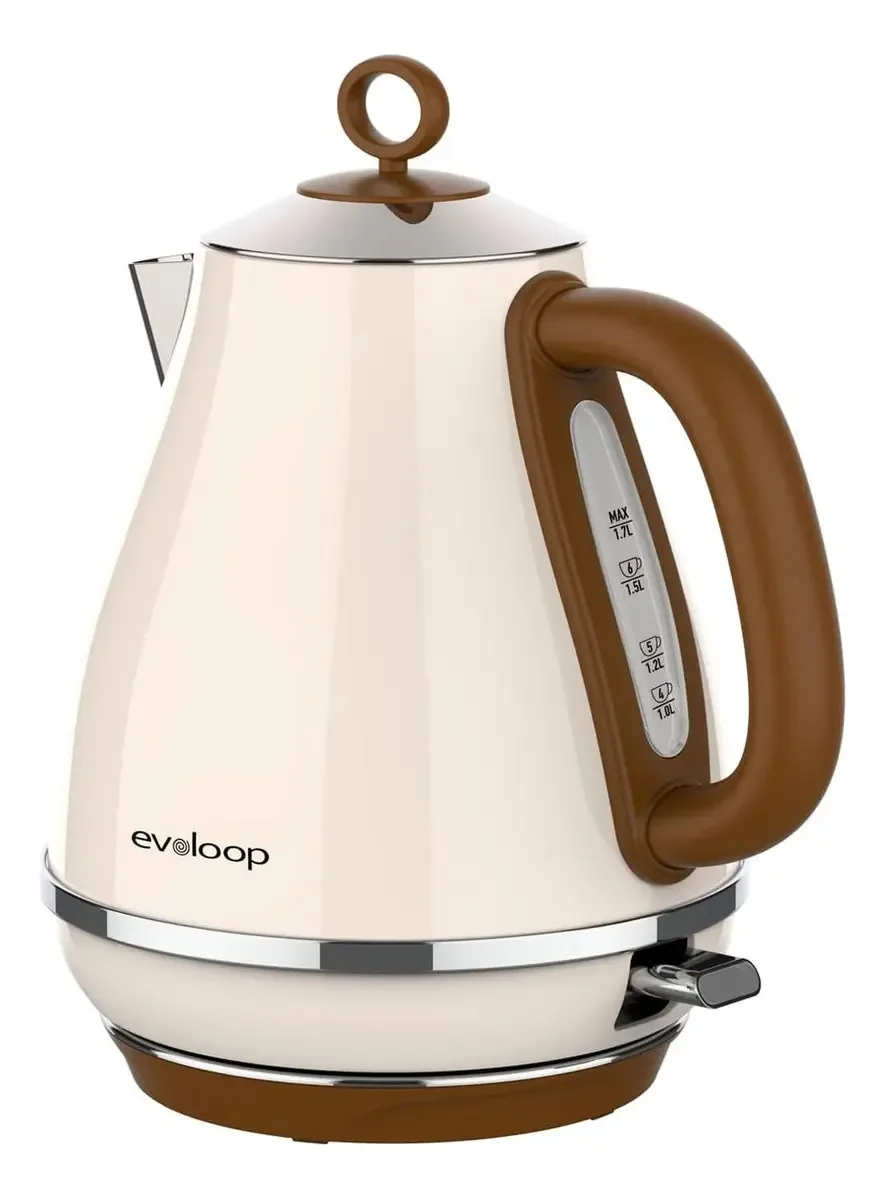 Chaleiras Elétricas Evoloop 1.7l, Chaleira Sem Bpa, Aquecedo
