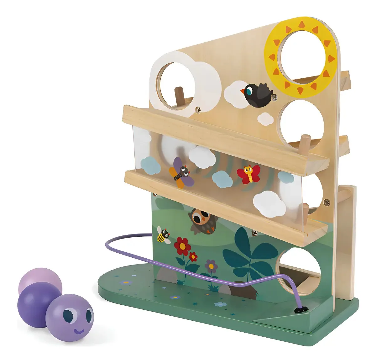 Brinquedo Educativo Circuito Da Centopéia Janod