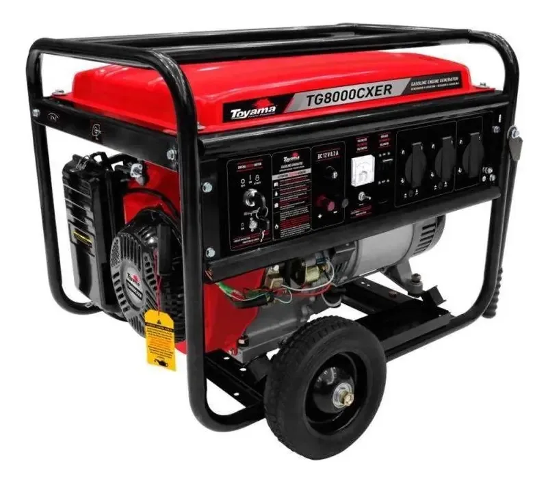 Gerador Energia Gasolina 7,2 Kva Bivolt Tg8000cxer Toyama